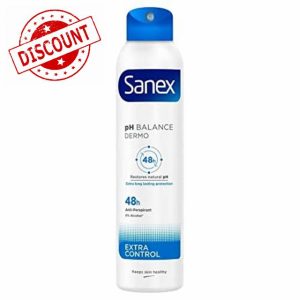 Sanex Dermo Extra Control Antiperspirant Deodorant Spray 250ml