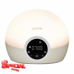 Lumie Bodyclock Spark 100 - Wake-up Light Alarm Clock with Sleep Sunset