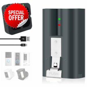 Battery for Ring Doorbell 2/3/4/3Plus