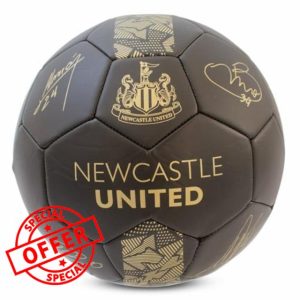 Hy-Pro Officially Licensed Newcastle United F.C. Signature Football - Phantom