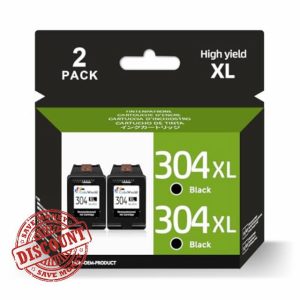 ColoWorld 304 304XL Black Ink Cartridges