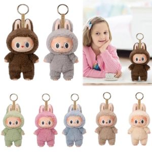 Labubu Monster Keychain Cuddly Toy