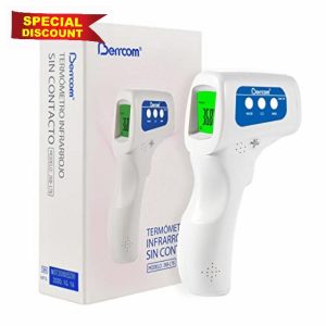Berrcom Forehead Thermometer for Adults Non Contact Infrared Children Thermometer Digital Baby Thermometer 3 in 1 Forehead Thermometer with Instant Reading