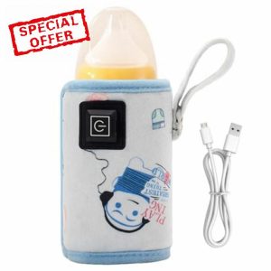 Portable Bottle Warmer | Bottle Cover Warmer Nursing Bottle Heater - Feeding Bottle Warmers Rechargeable