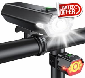 Glangeh Upgraded Bike Lights Super Bright
