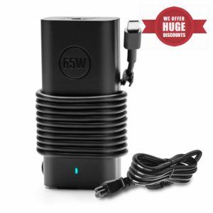 65W USB C Charger Fit For Dell Latitude 11 12 13 14 15 5330 5420 5520 7275 7370 7430 7520 Xps 12 13 9250 9310 9315 9365 Inspiron 12 13 14 7306 7415 7420 7425 7435 2-in-1 Chromebook 3110 5190 Laptop