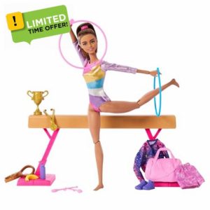 Barbie Gymnastics Doll & Accessories