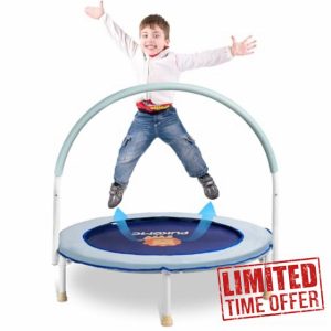 Pukomc 36in Toddler Trampoline for Kids Exercise