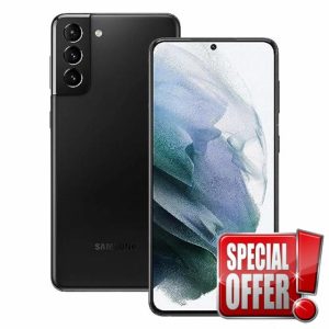 Samsung Galaxy S21 Plus 5G 128GB Black Unlocked (Renewed)