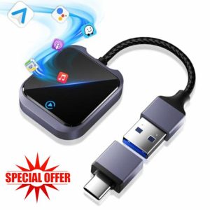 Android Auto Wireless Adapter UK with Fast Stable 5Ghz WiFi Bluetooth Connection