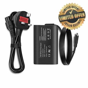 65W USB C Charger Fit for Dell Xps 12 13 7390 9315 9310 9320 9305 9250 9305 9300 9340 9350 9360 9370 9380 9390 9440 9250 2-in-1 9310 2-in-1 9315 2in1 9365 2in1 7390 2-in-1 insp iron Latitude Laptop