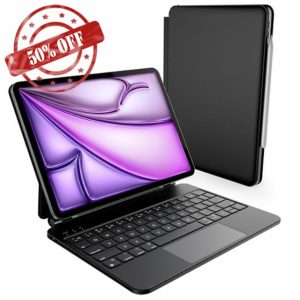 HOUKEY Keyboard Case for iPad Air 11 inch 2024 (M2)