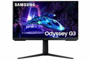 Samsung Odyssey G3 LS24DG300EUXXU 24" 180Hz 1ms FullHD Gaming Monitor - 1920x1080