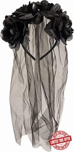 The Fancy Dress Halloween Headband For Women - Red Devil Skull Horror Themed Halloween Costume Hair Accessory UK