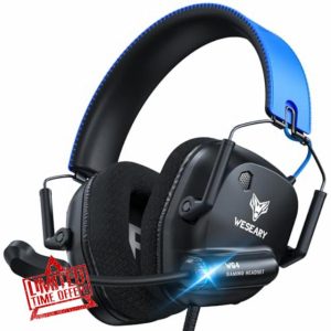 WESEARY Wired Gaming Headset Compatible with Xbox One Series X|S