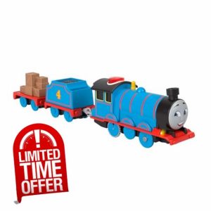 Thomas & Friends Motorized Toy Train Talking Gordon Battery-Powered Engine with Sounds & Phrases for Preschool Kids 3+ Years