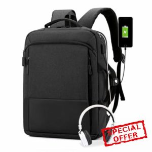 DEIUOG Laptop Backpack Water Resistant Laptop Rucksack Business Work Laptop Handbag Anti-Theft Backpack for Men Women Fits 15.6-inch Laptop College Bag