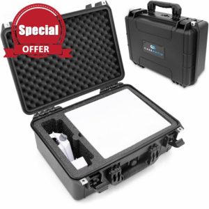 CASEMATIX Waterproof Travel Case Compatible with Starlink Mini Dish