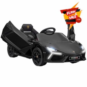 AIYAPLAY Lamborghini Revuelto Licensed Kids Electric Car with Butterfly Doors