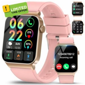 VKROBAG Smart Watch for Men Women Answer/Make Calls