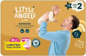 EXPECTRO Little Angels Premium Baby Nappies - Size 2 (4-8kg)