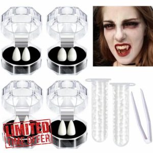Vampire Teeth Halloween Fangs Teeth Kit