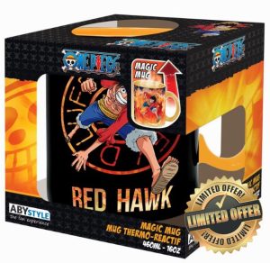 ONE PIECE - Mug Heat Change - 460 ml - Luffy & Sabo-cardboard box