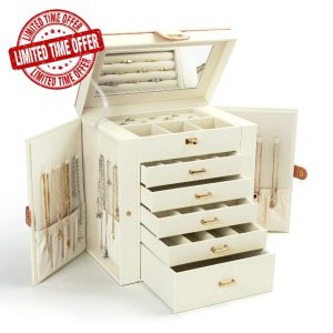 KAMIER Jewelry Box for Women