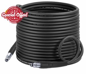 15M/49FT High Pressure Washer Replacement Hose for Bosch AQT Series Domestic Pressure Washers Bosch Aquatak