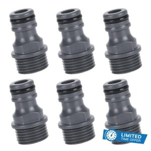 Garden Hose Connector 6 Pcs