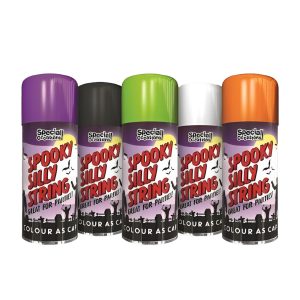 PEBBLE HUG Halloween Silly String Spray