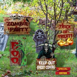 Halloween Yard Signs Decoration