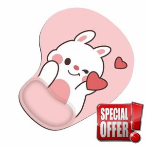 Bamyli Mouse Mat with Wrist Support