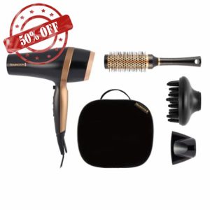 Remington Hair Dryer (Gift Set with Concentrator & Diffuser