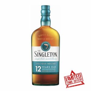 The Singleton 12 Year Old Single Malt Scotch Whisky | 40% vol | 70cl | Perfectly Balanced Speyside Single Malt Whisky | Notes of Honey & Nuts | Mellow & Buttery Smooth Scottish Whisky