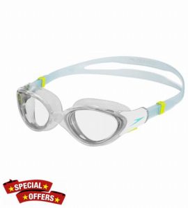 Speedo Women's Biofuse 2.0 Swimming Goggles | Female Design | Patented Adjust Mechanism | Anti-fog | Anti-leak | Comfort Fit Swimming Goggles (pack of 1)