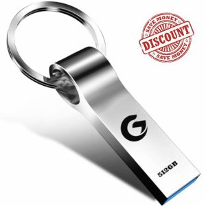 Aogamb USB Stick 512GB Large Capacity USB Flash Drive 3.0 Dustproof Memory Stick Fast Speed USB Memory Sticks Mostly used for Laptop