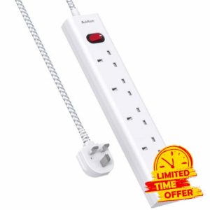 Extension Lead with 3 USB Slots(2 USB C)