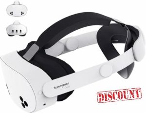 Sonicgrace S3 Air Comfort Head Strap Compatible with Meta Quest 3 and Quest 3S