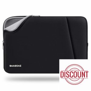 BAAGOAZ Laptop Case Sleeve 11-13 Inch Protective Bag with Front Pocket