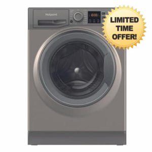 Hotpoint AntiStain 9kg 1400rpm Washing Machine - Graphite