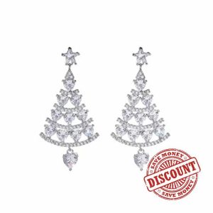 GAUEIOUR Christmas Tree Earrings