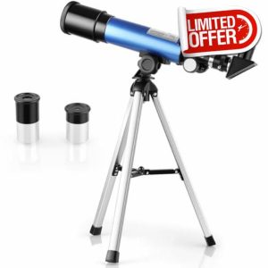 Slevoo Telescope for Astronomy Kids Beginners 360x50mm Telescope for Kids