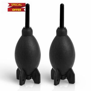2 Pack Rocket Air Blower Bulb for DSLR
