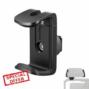 SMALLRIG Power Bank Holder with Cold Shoe Mount