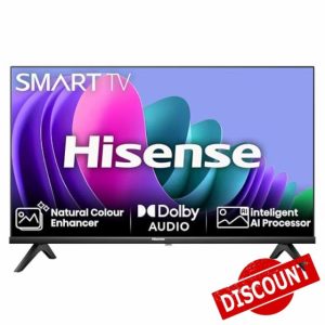 Hisense 40 Inch Smart TV 40E4NTUK - FHD Resolution