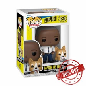 Funko POP & Buddy: Brooklyn Nine-Nine - Cpt Holt w/dog - Collectable Vinyl Figure - Gift Idea - Official Merchandise - Toys for Kids & Adults - TV Fans