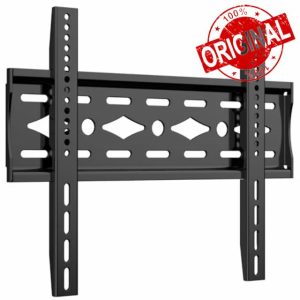 JXMTSPW Fixed TV Wall Bracket Fit Most 26-63 inchs LED/LCD/OLED Flat&Curved TVs Low Profile Fixed TV Wall Mount VESA 75x75mm to 400x400mm Up to 50KG 32 36 38 42 55" Universal TV Mou