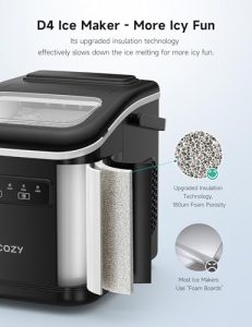 Countertop Ice Machine with Handle