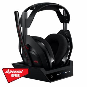 Logitech G Astro A50 LIGHTSPEED Wireless Gaming Headset + Base Station (Gen 5)